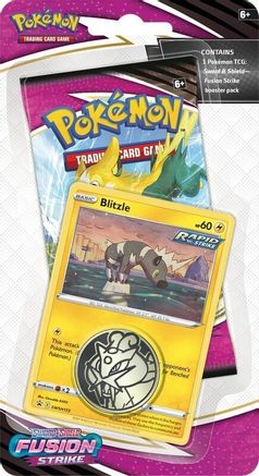 Pokemon Fusion Strike Single Pack Blister [Blitzle]