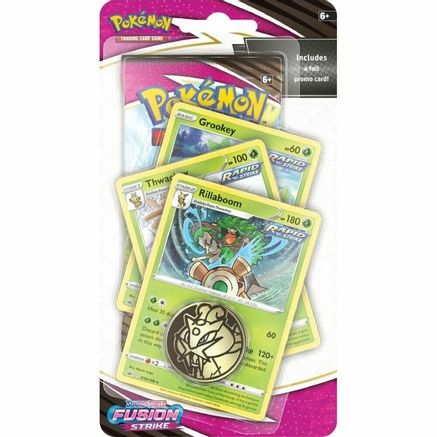 Pokemon Fusion Strike Premium Checklane Blister [Rillaboom]