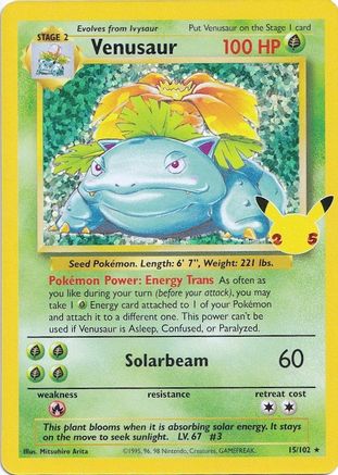 Venusaur (15) [Celebrations: Classic Collection] Holofoil