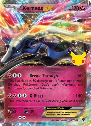 Xerneas EX (97) [Celebrations: Classic Collection] Holofoil