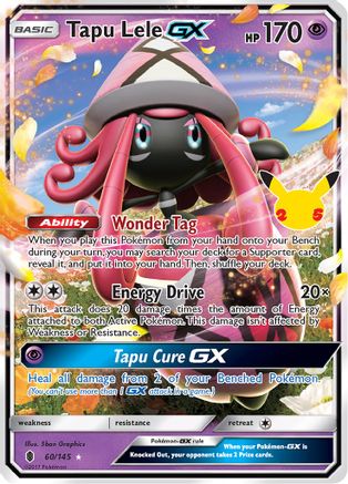 Tapu Lele GX (60) [Celebrations: Classic Collection] Holofoil