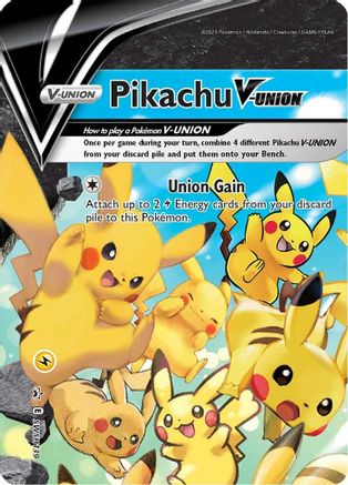 Pikachu V-Union - SWSH139 (SWSH139) [SWSH: Sword & Shield Promo Cards] Holofoil