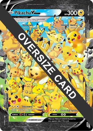Pikachu V-UNION () [Jumbo Cards] Holofoil