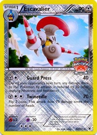 Escavalier - 80/101 (Championship Series) (80) [League & Championship Cards] Reverse Holofoil