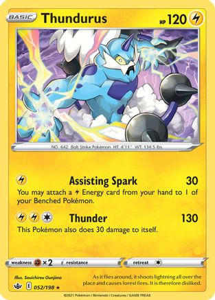 Thundurus - 52/198 (52) [Deck Exclusives]