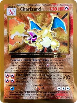 Charizard (Celebrations Metal Card) (4) [Miscellaneous Cards & Products] Holofoil