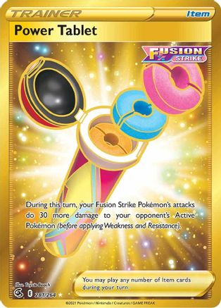 Power Tablet (Secret) (281) [SWSH08: Fusion Strike] Holofoil