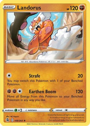 Landorus (148) [SWSH08: Fusion Strike]