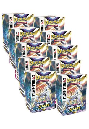 Pokemon Brilliant Stars Build & Battle Box Display