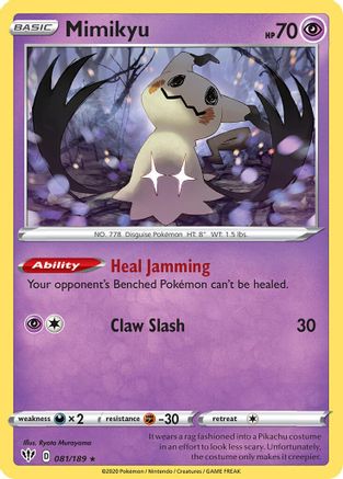 Mimikyu - 081/189 (81) [Miscellaneous Cards & Products] Holofoil