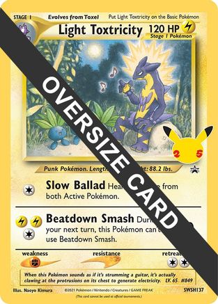 Light Toxtricity - SWSH137 (SWSH137) [Jumbo Cards]