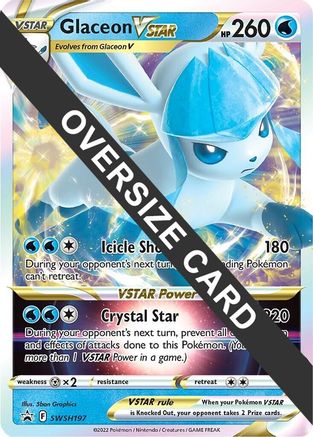 Glaceon VSTAR - SWSH197 (SWSH197) [Jumbo Cards] Holofoil