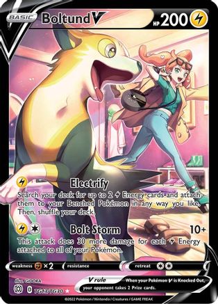 Boltund V (TG13) [SWSH09: Brilliant Stars Trainer Gallery] Holofoil