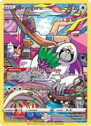 Oranguru (TG12) [SWSH09: Brilliant Stars Trainer Gallery] Holofoil