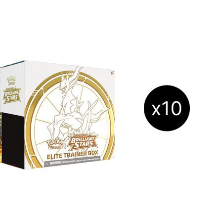 Pokemon Brilliant Stars Elite Trainer Box Case