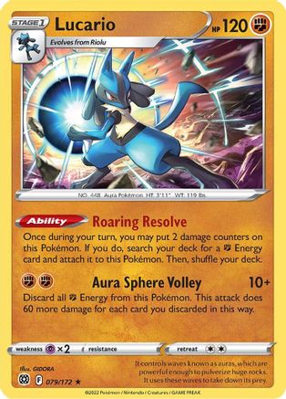 Lucario - 079/172 (79) [Deck Exclusives]