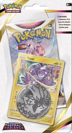 Pokemon Astral Radiance Single Pack Blister [Toxel]