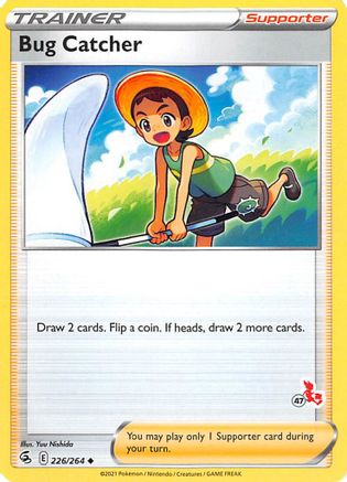 Bug Catcher - 226/264 (#47 Cinderace Stamped) (226) [Battle Academy 2022]