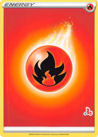 Fire Energy (#2 Cinderace Stamped) () [Battle Academy 2022]
