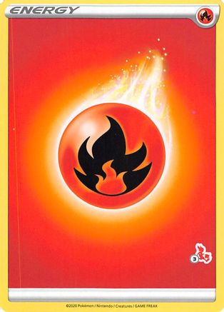 Fire Energy (#3 Cinderace Stamped) () [Battle Academy 2022]