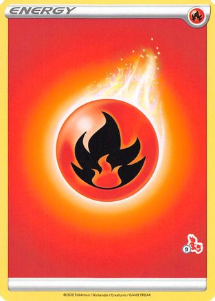 Fire Energy (#9 Cinderace Stamped) () [Battle Academy 2022]