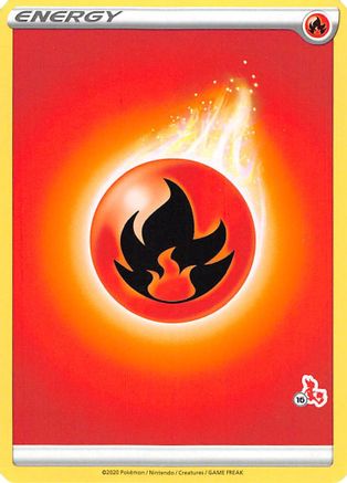 Fire Energy (#16 Cinderace Stamped) () [Battle Academy 2022]