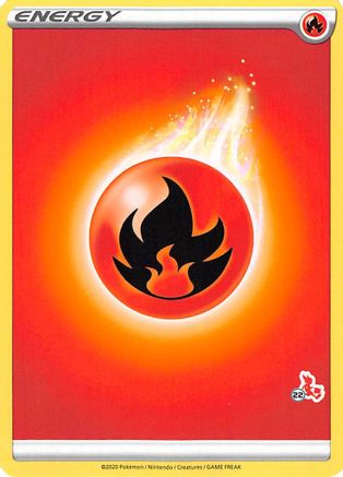 Fire Energy (#22 Cinderace Stamped) () [Battle Academy 2022]