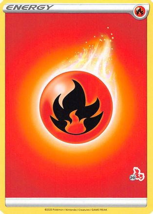 Fire Energy (#29 Cinderace Stamped) () [Battle Academy 2022]