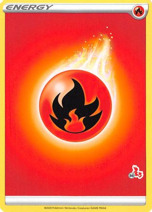 Fire Energy (#38 Cinderace Stamped) () [Battle Academy 2022]