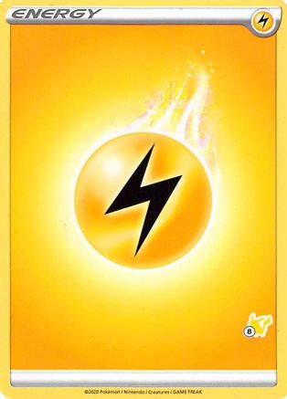 Lightning Energy (#8 Pikachu Stamped) () [Battle Academy 2022]