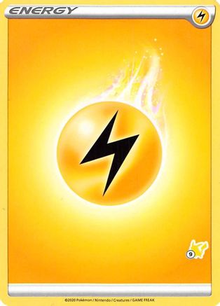 Lightning Energy (#9 Pikachu Stamped) () [Battle Academy 2022]
