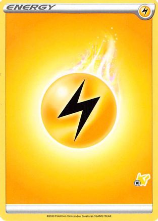 Lightning Energy (#10 Pikachu Stamped) () [Battle Academy 2022]