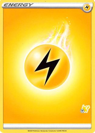 Lightning Energy (#17 Pikachu Stamped) () [Battle Academy 2022]