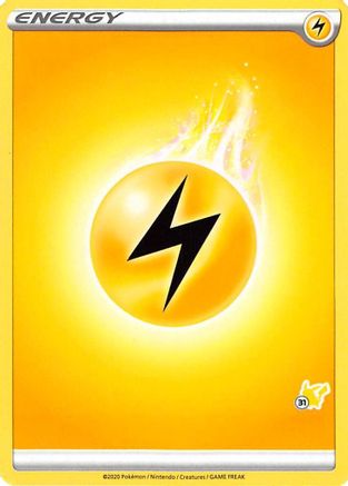 Lightning Energy (#31 Pikachu Stamped) () [Battle Academy 2022]