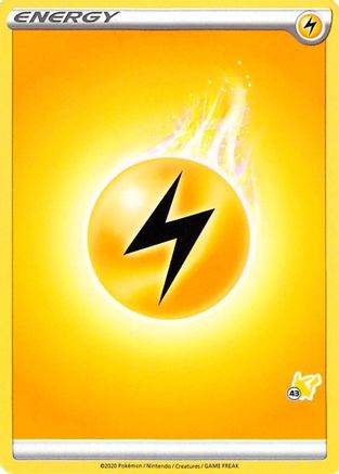 Lightning Energy (#43 Pikachu Stamped) () [Battle Academy 2022]