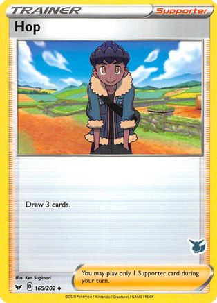 Hop - 165/202 (Eevee Stamped) (165) [Battle Academy 2022]
