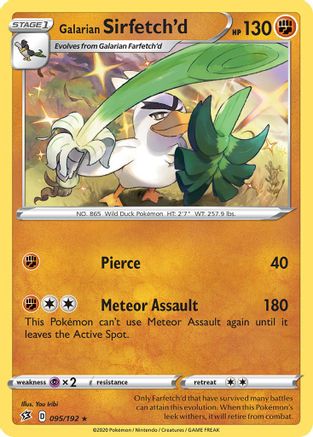 Galarian Sirfetch'd - 95/192 (95) [Deck Exclusives]