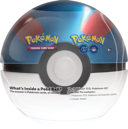 Pokemon Pokemon GO Poke Ball Tin - Great Ball