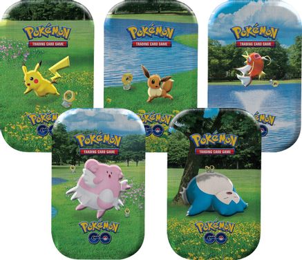 Pokemon Pokemon GO Mini Tin [Set of 5]