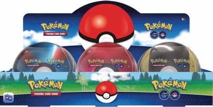 Pokemon Pokemon GO Poke Ball Tin Display