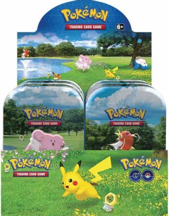 Pokemon Pokemon GO Mini Tin Display