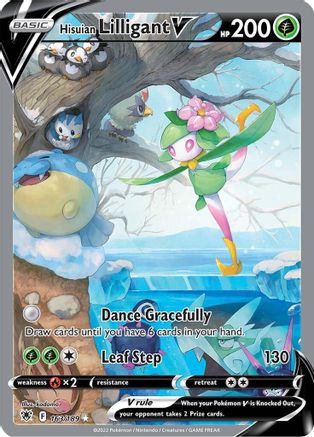 Hisuian Lilligant V (Alternate Full Art) (163) [SWSH10: Astral Radiance] Holofoil