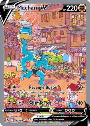 Machamp V (Alternate Full Art) (172) [SWSH10: Astral Radiance] Holofoil