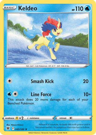 Keldeo - 045/189 (45) [Deck Exclusives]