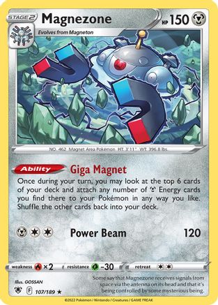 Magnezone - 107/189 (107) [Deck Exclusives]