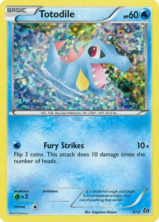 Totodile - 5/12 (5) [McDonald's Promos 2016] Holofoil
