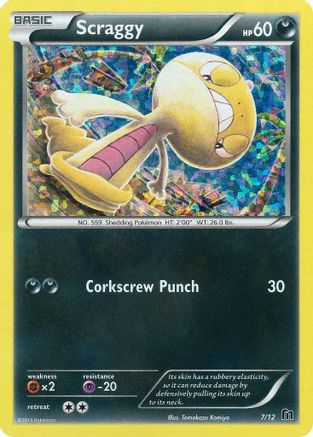 Scraggy - 7/12 (7) [McDonald's Promos 2016] Holofoil