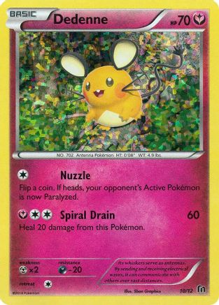 Dedenne - 10/12 (10) [McDonald's Promos 2016] Holofoil