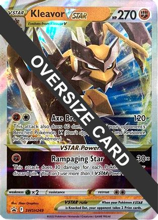 Kleavor VSTAR - SWSH249 (SWSH249) [Jumbo Cards] Holofoil