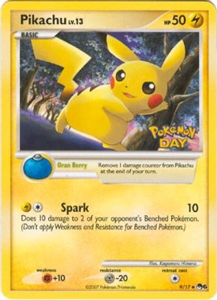 Pikachu (Pokemon Day Stamped) (9) [POP Series 6]